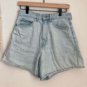 Everlane The A Line Denim Short, Size 27